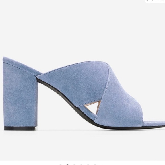 Cole Haan Women's Baby Blue Gabby Mules 8.5 - Picture 2 of 9